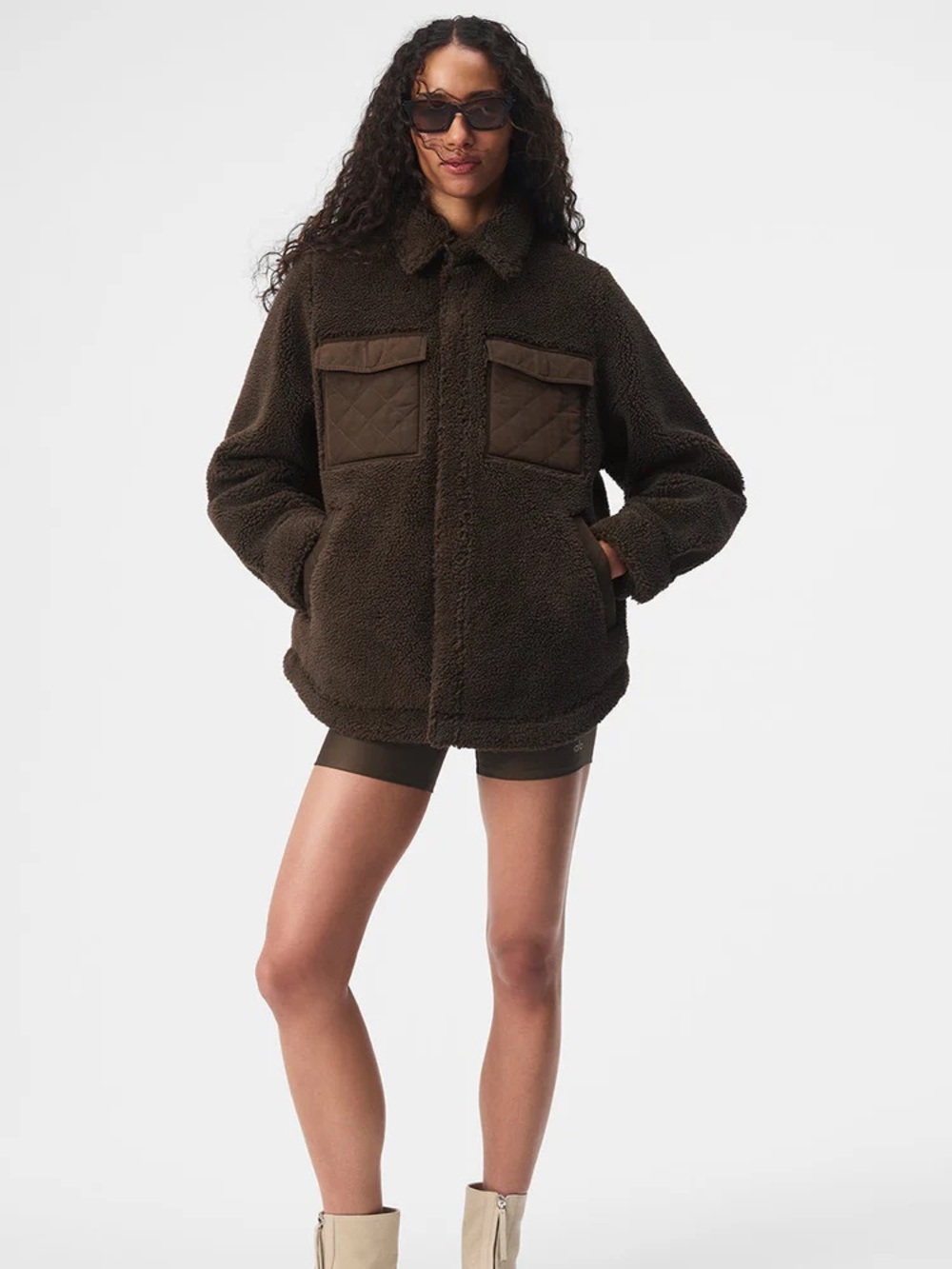 ALO Sherpa edge jacket